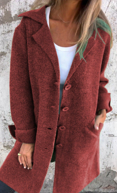 Cappotto di media lunghezza casual