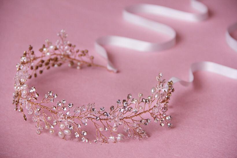 Accessori per capelli da sposa fatto a mano