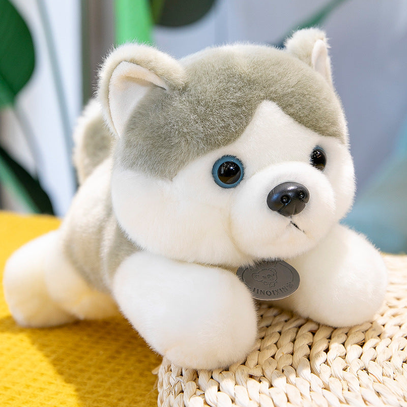 Peluche bambola Husky