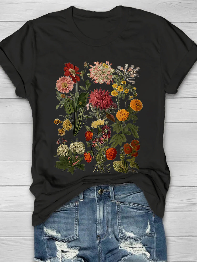 T-shirt chic libellula manica corta - Ame Morena