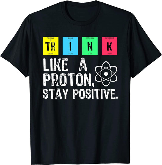 T-Shirt Proton Stay Positive - Ame Morena