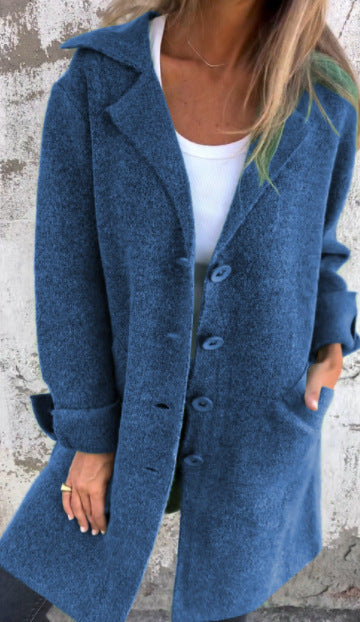 Cappotto di media lunghezza casual