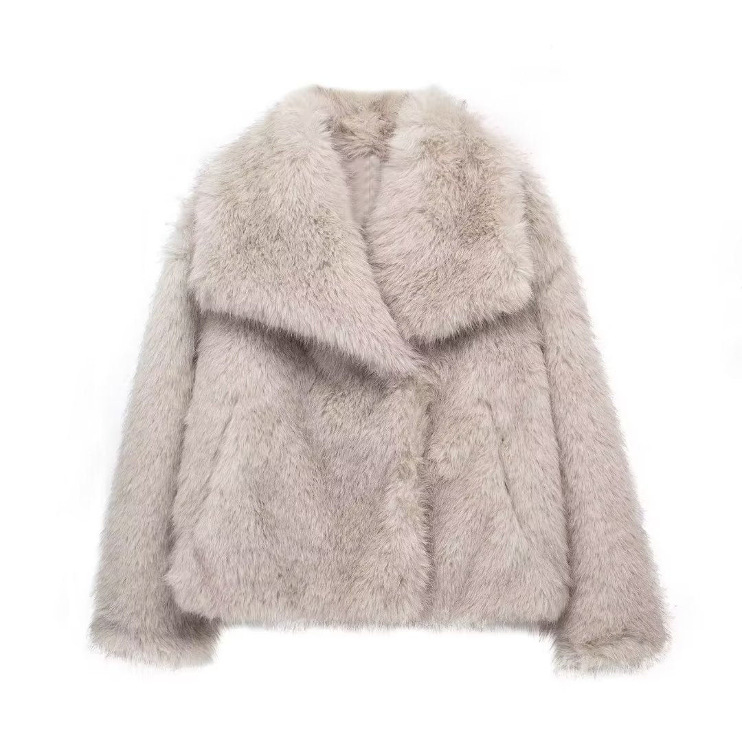 Cappotto invernale in peluche