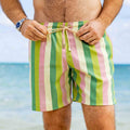 Pantaloncini da spiaggia casual stampati larghi - Ame Morena